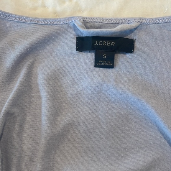 J. Crew Broken-In Jersey Tiered Maxi Dress - Periwinkle - Size Small - Picture 8 of 8